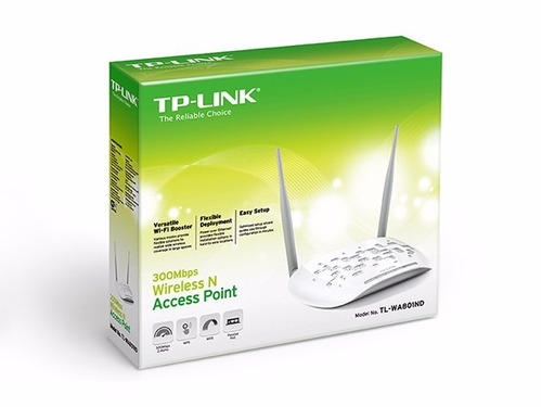 Acces Point Tp Link Tl-wa801nd 300mps Con 2 Antenas De 5dbi