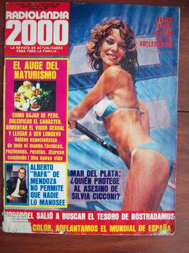 Radiolandia 2000 2797 12/3/82 K Garcia A De Mendoza Horangel