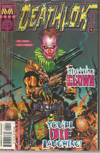 Deathlok N° 04 - Em Inglês - Editora Marvel - Formato 15 X 26 - Capa Mole -bonellihq Cx242 Nov23