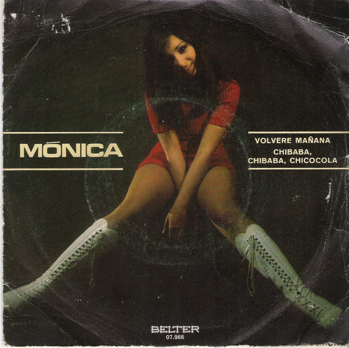 Monica Simple Vinilo 7  Con Tapa España Ex