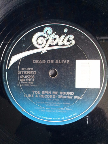 Remix Importado De Dead Or Alive - You Spin Me Round (1984)