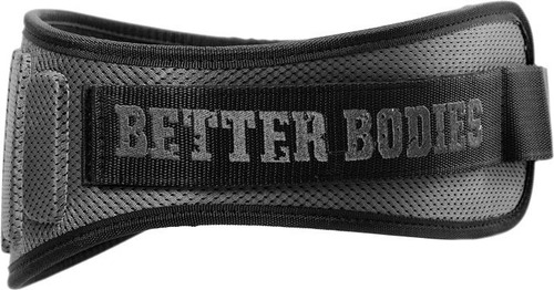 Pro Lifting Belt Better Bodies Cinturón Pesas Negro Y Gris