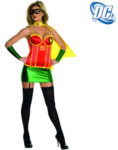 Disfraz De Robin Sexy Para Mujer Talla: L Halloween