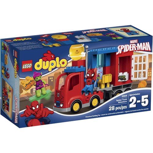 Lego Duplo Camión De Aventura Hombre Araña Marvel 10608