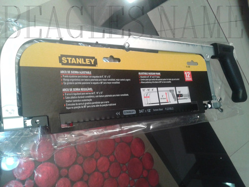 Segueta Stanley Pro Ajustable 12 PuLG Nuevas 3 Tamaños D Oja