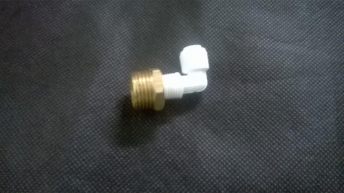 Imagen 4 de 6 de Conector Acople Para Filtros De Agua Dispenser 1/2 A 1/4
