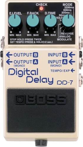 Pedal Delay Digital Boss Dd-7  - Nuevo - Hasta 12 Cuotas