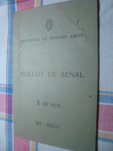 Antigua Libreta De Señal De Hacienda 1957 Marca De Ganado