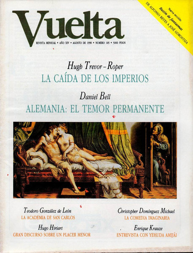 Revista Vuelta - Nro. 165 - Octavio Paz Director (0j)