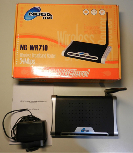 Router Noga Net - Ng-wr710 Usado (no Funciona) 54 Mbps