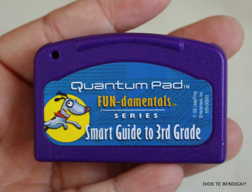 Cartridge Cartucho Quantun Pad Smart Guide To 3rd Grade (Usado)