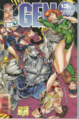 Gen 13 Vol N° 03 - Globo 3 - Bonellihq Cx434