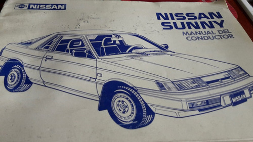 Manual Propietario Original Nissan Sunny 1992