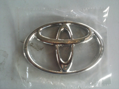 Emblema Toyota Cromado 13cm X 8,7cm