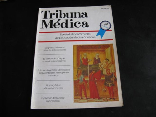 Mercurio Peruano: Vieja Revista Tribuna Medica Bol1 L59