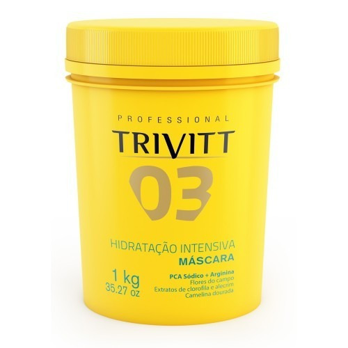 Trivitt Profissional Máscara Hidratação Intensiva Nº 3 1 Kg