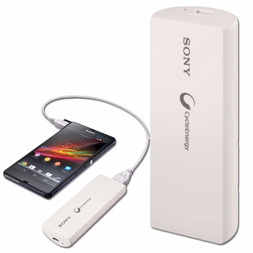 Dos Cargadores Portátil Sony Powerbank Cp-v3a 3000 Mah