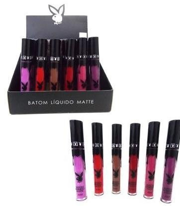 Caixa 30 Batom Liquido Matte Playboy = Kylie Queen Atacado