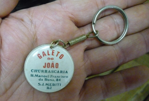 Chaveiro Antigo Galeto Do João - S J Meriti - Rio De Janeiro