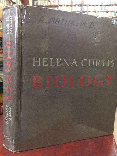 Biologia. Helena Curtis. Tercera Edición. En Ingles.