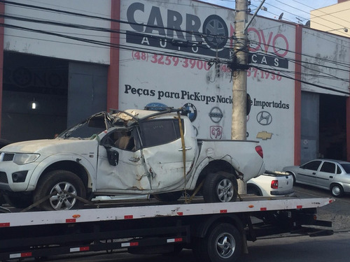 Sucata Pecas L200 Triton Hpe 3.2 Motor Cambio Lataria Rodas
