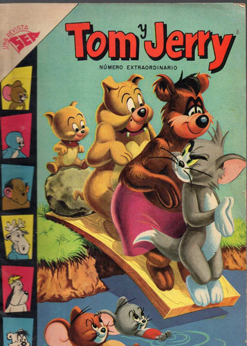 Tom & Jerry, 1957, Novaro, 18x26 Cm. 98 P. Con Detalle, Mx.