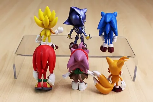 Coleção Sonic kit c/ 6 Bonecos Action Figure Pronta Entrega - WIN  Colecionáveis