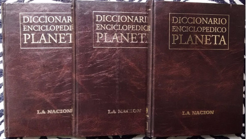 Diccionario Enciclopédico Planeta La Nación 3 Tomos