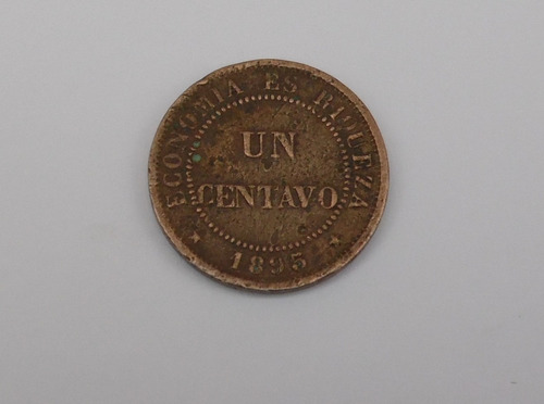 Moneda De Un Centavo Año 1895