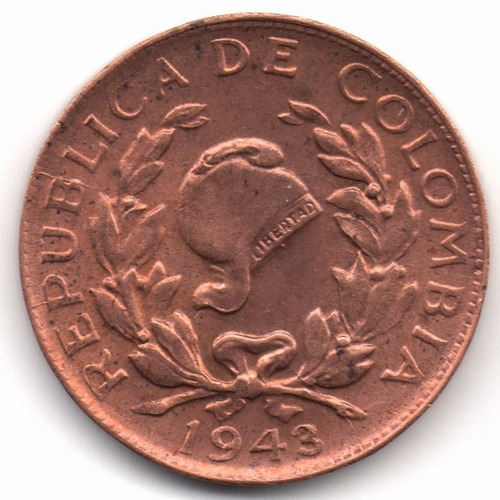 1 Centavo 1943 Bogotá