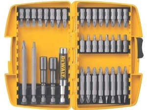 Dewalt Dw2163 37 Piezas De Atornillamiento Con Estuche Duro