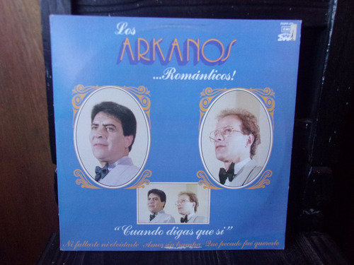 Vinilo Disco Lp Los Arkanos Romanticos Cuando Digas Que Si