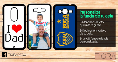 Funda Celular Personalizada Foto Samsung iPhone LG Huawei Mo