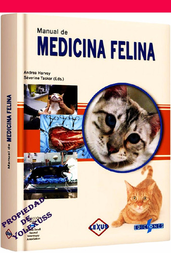 Libro De Veterinaria  De Medicina Felina - Gatos-original