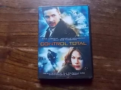 Dvd Original Control Total - Labeouf Monaghan Caruso Dawson