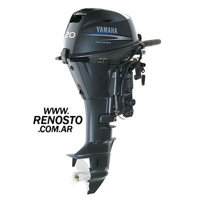 Imagen 1 de 3 de Motores Yamaha 20hp 4t Arranque Manual Pata Larga Renosto