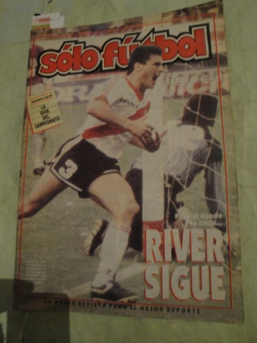 Solo Futbol 269 River Boca Quilmes Lamina San Miguel Moron