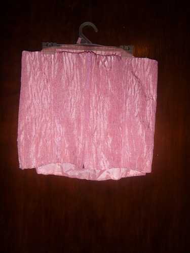 Vestido De Fiesta Corset Y Pollera Conjunto
