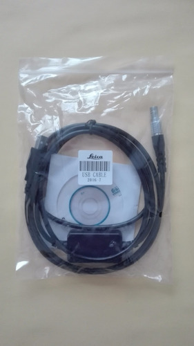 Cable De Descarga Para Estacion Total Leica Usb. Gev189