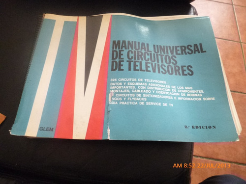 Manual Universal De Circuitos De Television Glem (r353 (Usado)