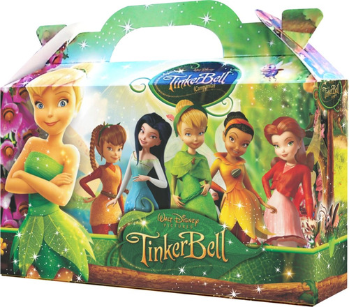 Tinkerbell Bolsita Golosinera Souvenir Infantil Hermosas X10