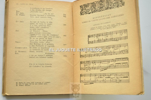 Lope De Vega Caballero De Olmedo 1957 Teatro San Telmo