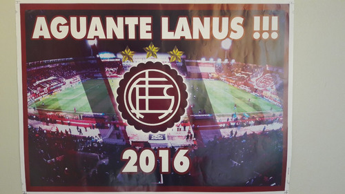 Afiche  Club Atlético  Lanús 2016