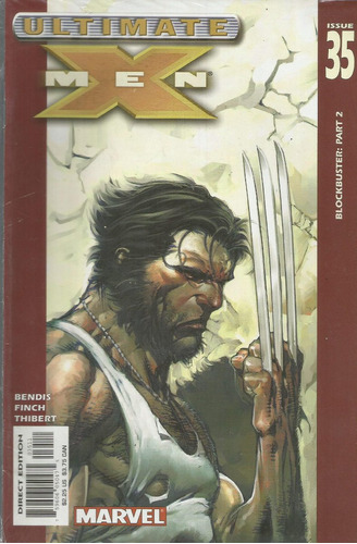 Ultimate X-men N° 35 - Em Inglês - Editora Marvel - Formato 17 X 26 - Bonellihq Cx242 Nov23