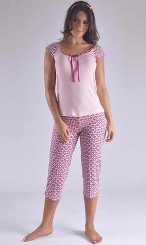 Pijama Capry Swamy Viscosa Fresca Femenina Mujer  F8883