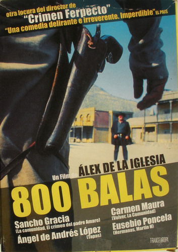 Dvd - 800 Balas - Alex De La Iglesia