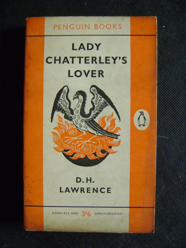 Lady Chatterley's Lover D H Lawrence