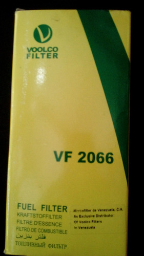 Filtro De Gasoil  Voolco Caterpilla Vf2066 Kodiak 33626