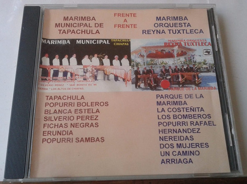 Marimba Municipal De Tapachula Marimba Orquesta Tuxtleca Cd