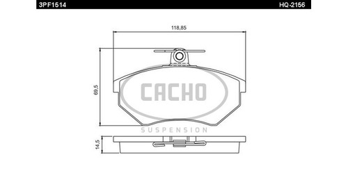 Pastilla De Freno Del P/ Audi Coupe/quattro/cabriolet  Todos